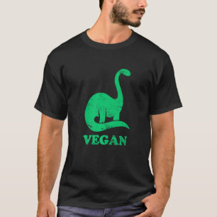 Camiseta Equipo Herbivore Vegan Brontosaurus Planta Vegetar