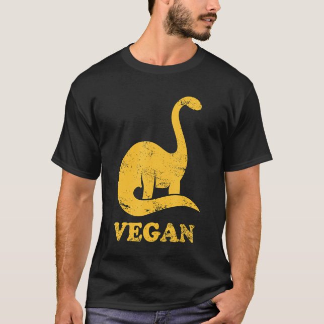 Camiseta Equipo Herbivore Vegan Dinosaur Planta Vegetaria B (Anverso)