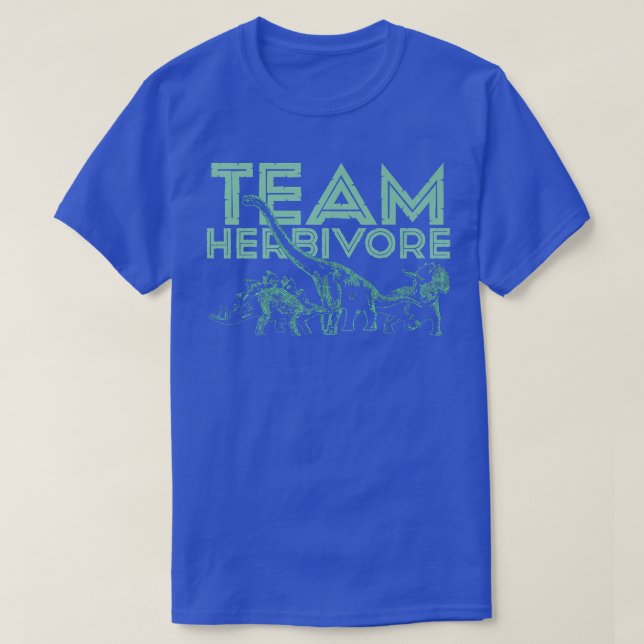 Camiseta Equipo Herbivore Vegan Vegetarian (Diseño del anverso)