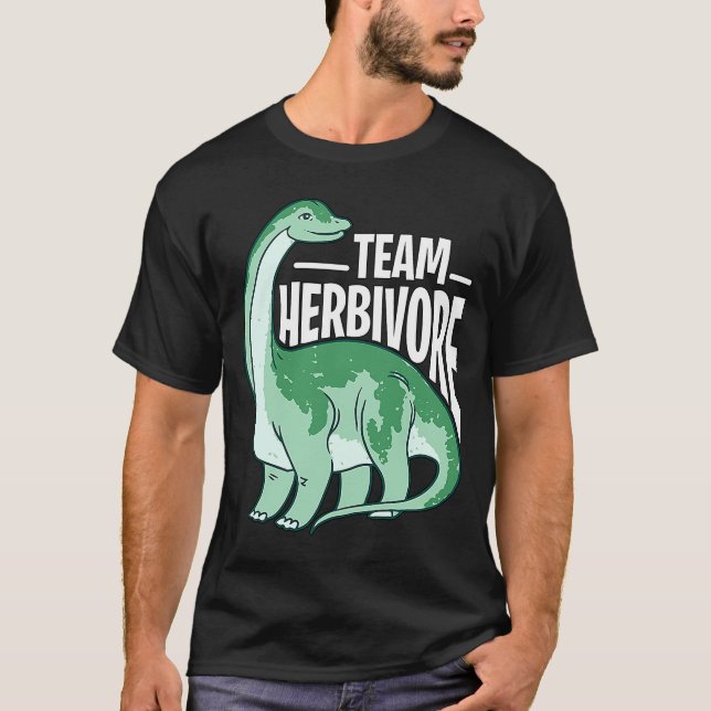 Camiseta Equipo Herbivore Vegetarian Planta Basada en Lifes (Anverso)