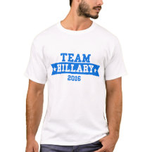 Equipo Hillary/Hillary Clinton para presidente Tee