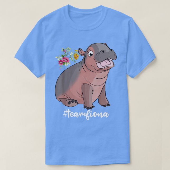 Camiseta Equipo Hippo Fiona (Diseño del anverso)