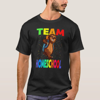 Camiseta Equipo Homeschool De Regreso A La Escuela Estudian