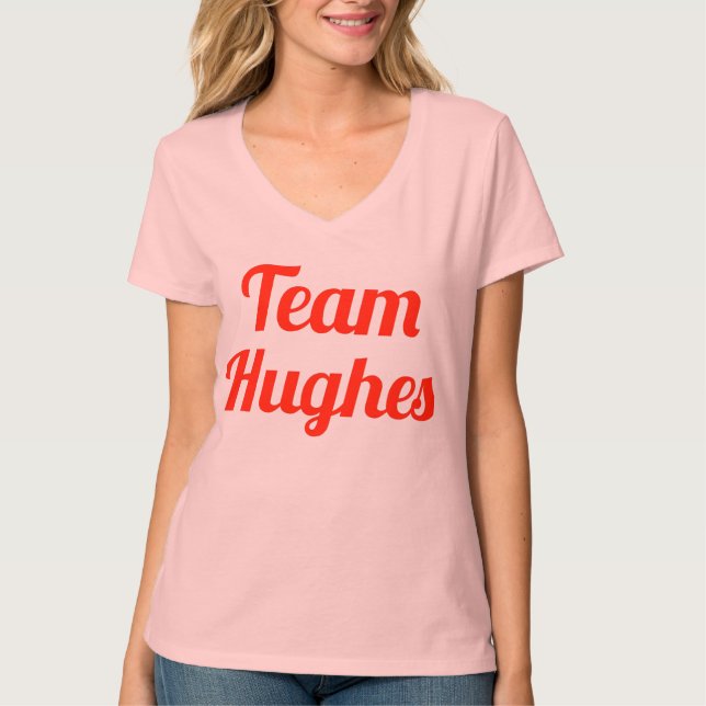 Camiseta Equipo Hughes (Anverso)