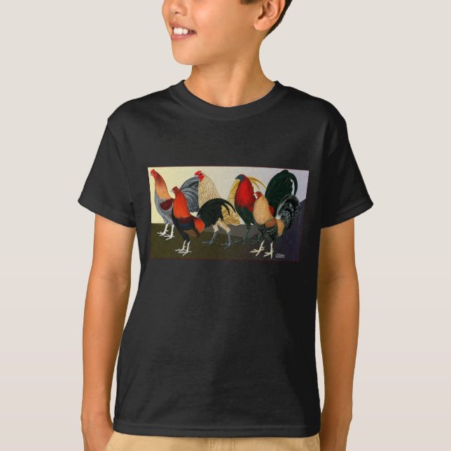Camiseta Equipo ideal del gallo (Anverso)