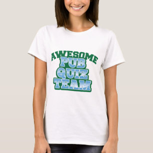 Camiseta ¡EQUIPO impresionante del concurso del Pub!