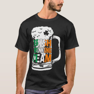 Camiseta Equipo irlandés de bebidas Beer Ireland Flag Patri