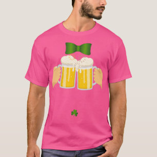 Camiseta Equipo irlandés de bebidas de St Patricks Beer Lov