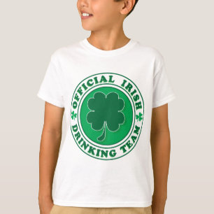 Camiseta Equipo irlandés de bebidas/Día de San Patricio