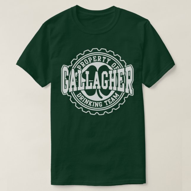 Camiseta Equipo irlandés de bebidas Gallagher St Patricks D (Diseño del anverso)