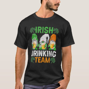 Camiseta Equipo irlandés de bebidas St Patricks Day Funny G