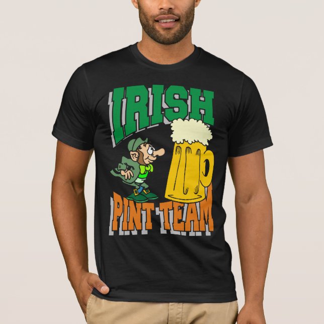 Camiseta Equipo irlandés de la pinta (Anverso)