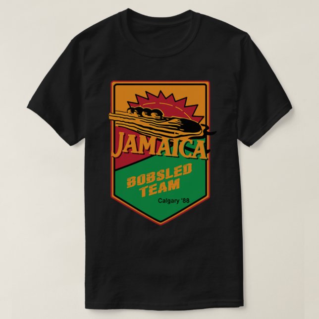 Camiseta Equipo jamaiquino Bobsled Guay Runnings Classic T- (Diseño del anverso)