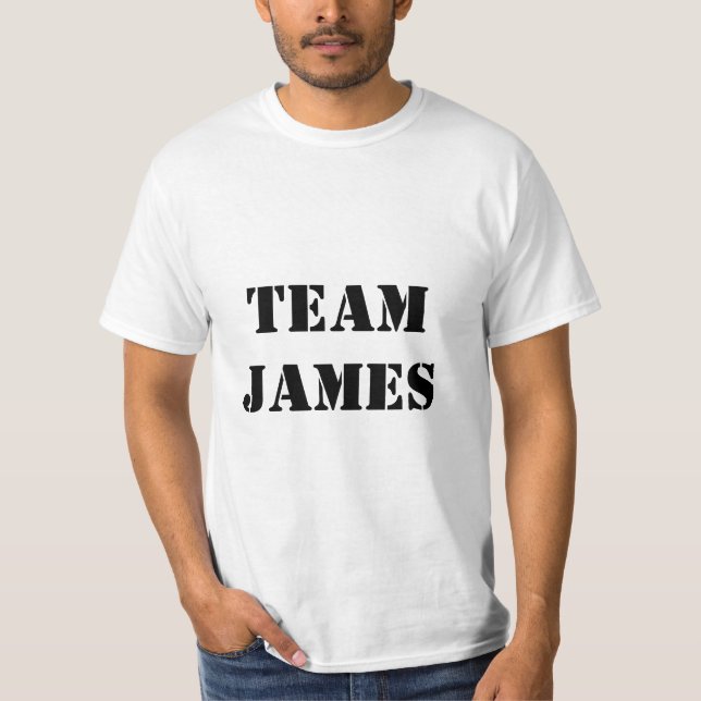 Camiseta Equipo James (Anverso)