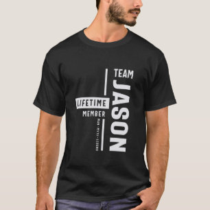 Camiseta Equipo Jason Lifetime Member Funny Name Jason
