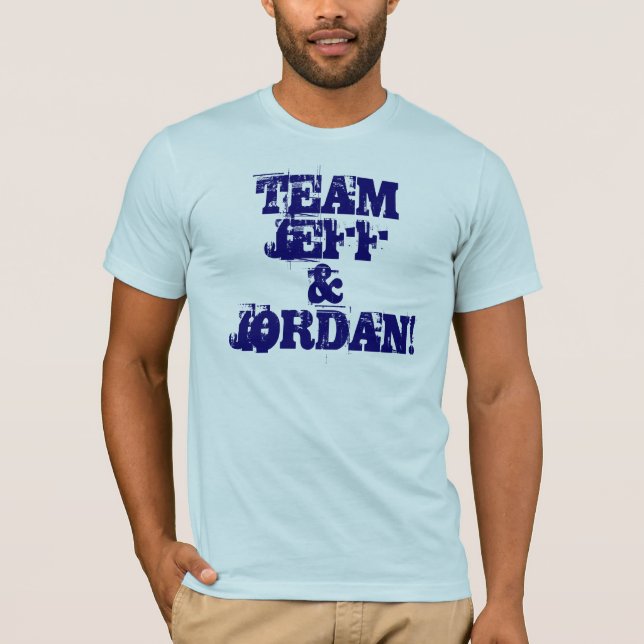 CAMISETA ¡EQUIPO JEFF& JORDANIA! (Anverso)