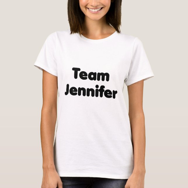 Camiseta Equipo Jennifer (Anverso)