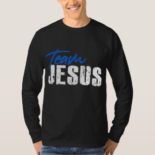 Camiseta Equipo Jesucristo Dios Cristiano Católico Ortodoxo