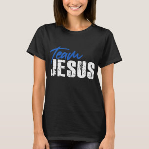 Camiseta Equipo Jesucristo Dios Cristiano Católico Ortodoxo