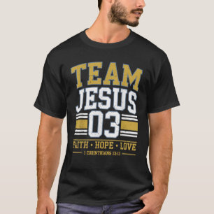 Camiseta Equipo Jesús 03 Cristiano Buen Niño Dios Hermano