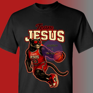 Camiseta Equipo JESUS -23 Pantera - Cristiano