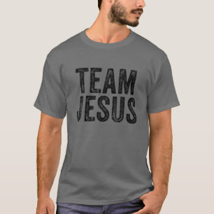Camiseta Equipo Jesús Creyente Cristiano Religioso Crítico