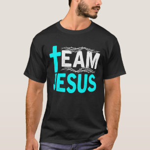 Camiseta Equipo Jesús Cristianismo, Católicos, Religión
