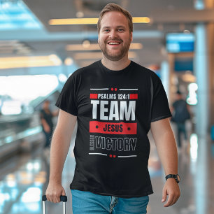 Camiseta Equipo Jesús - Escrituras Bíblicas de Oración