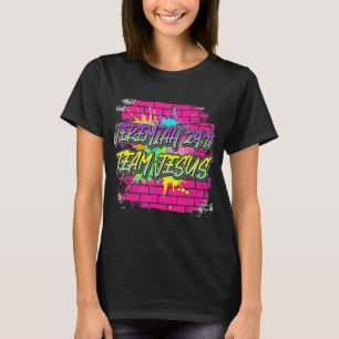 Camiseta Equipo Jesús Fe Religiosa Humorística