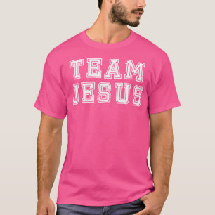 Camiseta Equipo Jesús Religioso Cristiano Fe Dios Deporte