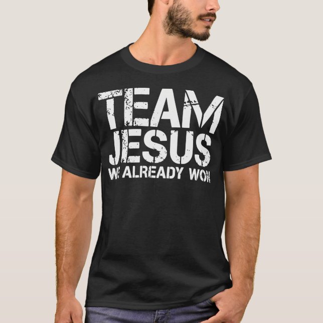 Camiseta Equipo Jesús Ya Ganamos (Anverso)