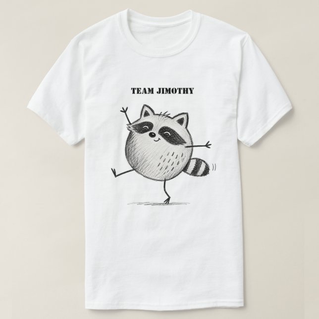 Camiseta Equipo Jimothy (Diseño del anverso)