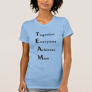 Camiseta Equipo - Juntos - Todos - Logran - Más