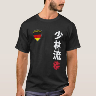 Camiseta Equipo Karate Shorin Ryu Bandera Alemana Artes Mar