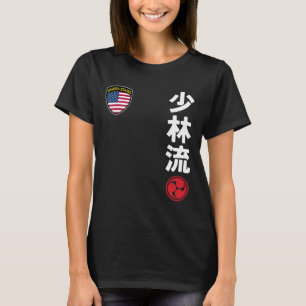 Camiseta Equipo Karate Shorin Ryu Bandera Marcial Japonés A