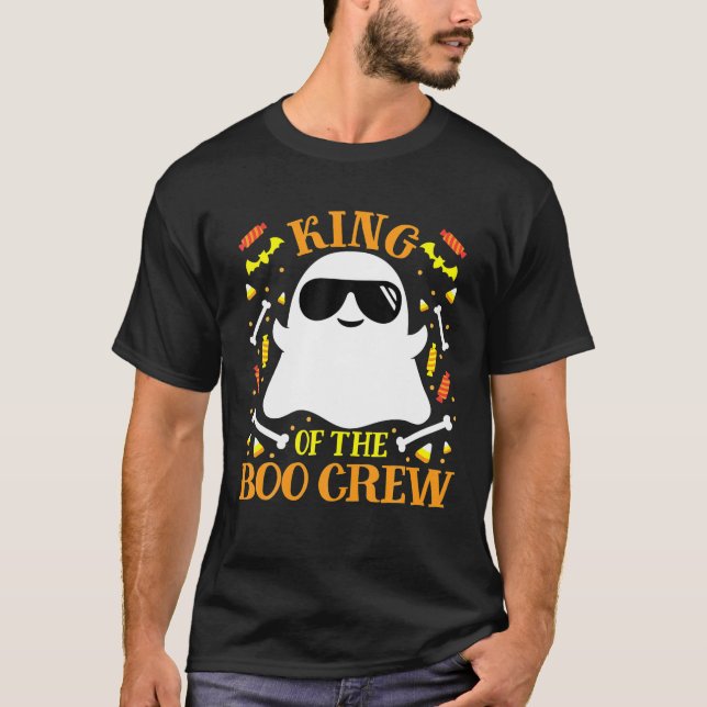 Camiseta Equipo King Boo Crew Ghost Mateo Familia Set Group (Anverso)