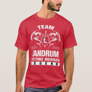 Camiseta Equipo LANDRUM Lifetime Member Gifts T-Shirt