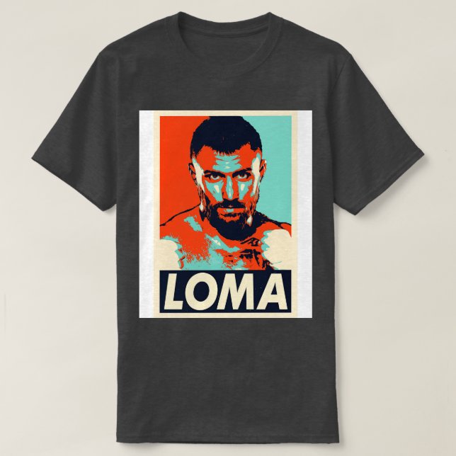 Camiseta Equipo Lomachenko (Diseño del anverso)