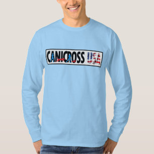 Camiseta Equipo Longsleeve de Canicross los E.E.U.U. de los