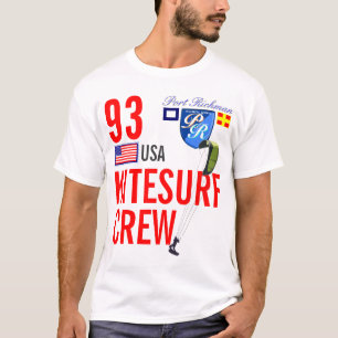 Camiseta Equipo los E.E.U.U. de Richman Kitesurf del puerto