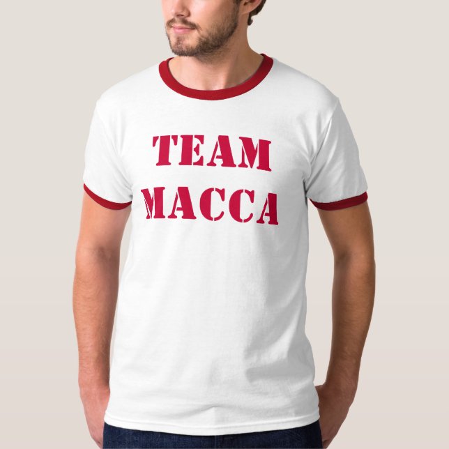 Camiseta Equipo Macca (Anverso)