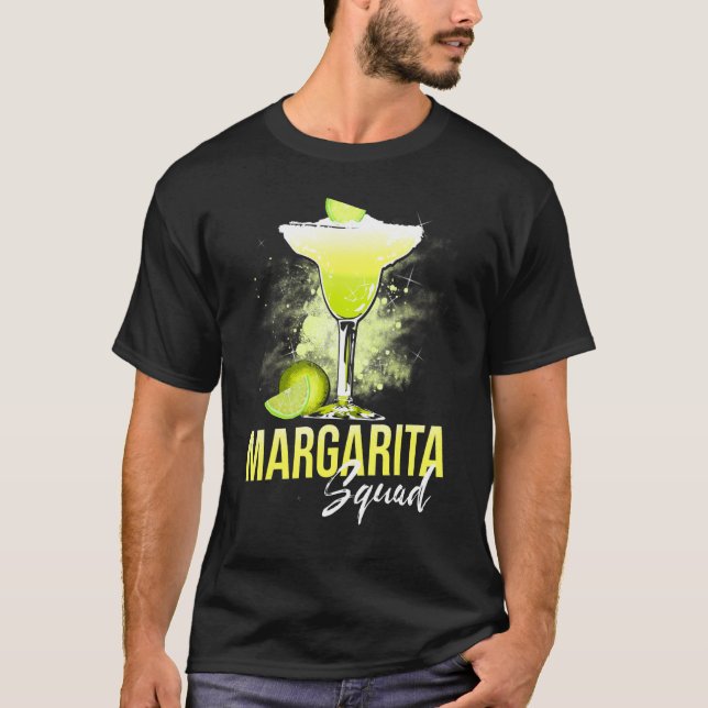 Camiseta Equipo Margarita Glass Juice Margarita Squad Pa (Anverso)