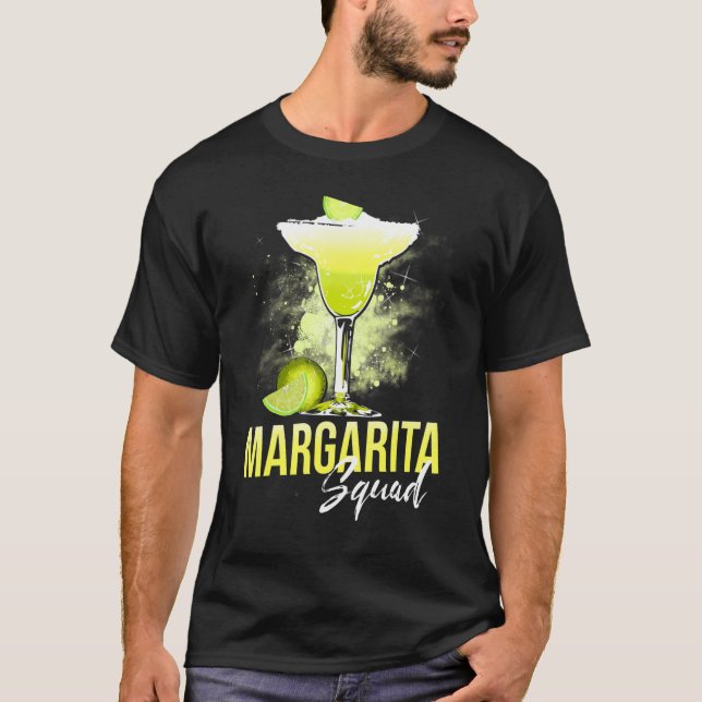 Camiseta Equipo Margarita Glass Juice Margarita Squad Pa (Anverso)
