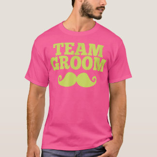 Camiseta Equipo masculino GroomMen Bachelor Stag Fiesta noc
