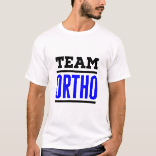 Camiseta Equipo Médica de Enfermeras Ortopédicas Ortopéd