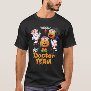 Camiseta Equipo médica Equipo Escuadrón Triste Calabaza Fan