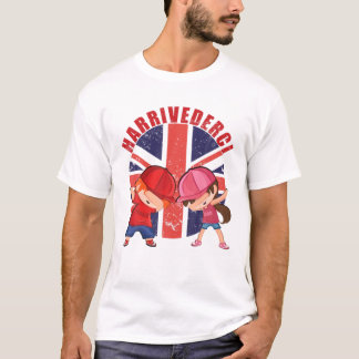 Camiseta Equipo Meghan Prince Harry Harrivederci Vintage Da