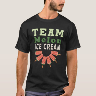 Camiseta Equipo Melon Ice Cream Melon Costume