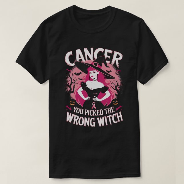 Camiseta Equipo Mes de Concienciación sobre el Cáncer, Bruj (Diseño del anverso)