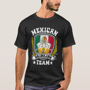 Camiseta Equipo Mexicano de la Bebida Bandera de México